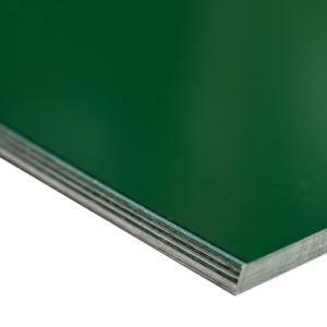 Chapa Lisa Prepintada Verde C25